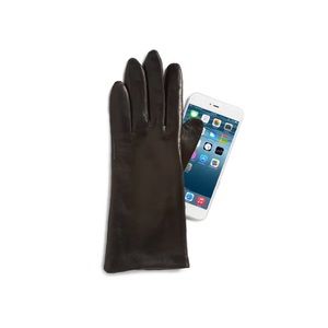 Basic Tech' Cashmere Lined Leather Gloves
FOWNES BROTHERS
